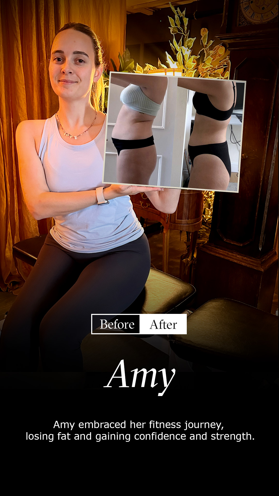 Elite Personal Training Amy Transformation Highlight